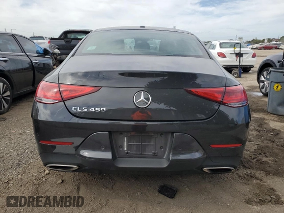 2019 Mercedes-Benz CLS with VIN WDD2J5JB3KA008129, listed as a Copart auction lot 38843684 with 24,665 mi miles. Bid and sale history available at carsss.com. Image 6.