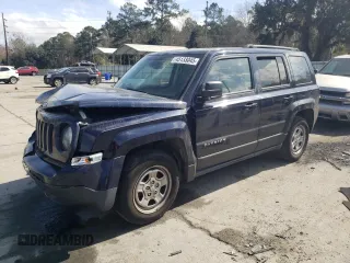 2017 Jeep Patriot Sport with VIN 1C4NJPBA7HD134896, listed as a Copart auction lot 45133045 with 113,326 mi miles and Salvage Title. Bid and sale history available at carsss.com. Image 1.