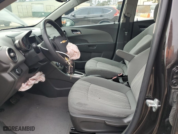 2013 Chevrolet Sonic LT with VIN 1G1JC5SH1D4221495, listed as a Copart auction lot 48190305 with 129,437 mi miles and Salvage Title. Bid and sale history available at carsss.com. Image 7.