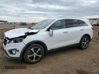 2017 Kia Sorento EX z VIN 5XYPHDA59HG302675, wystawiony jako Copart lot #56893535 z przebiegiem 67 373 mil mil oraz Szkoda całkowita • Salvage title. Historia ofert i sprzedaży dostępna na DreamBid. Obrazek 1.