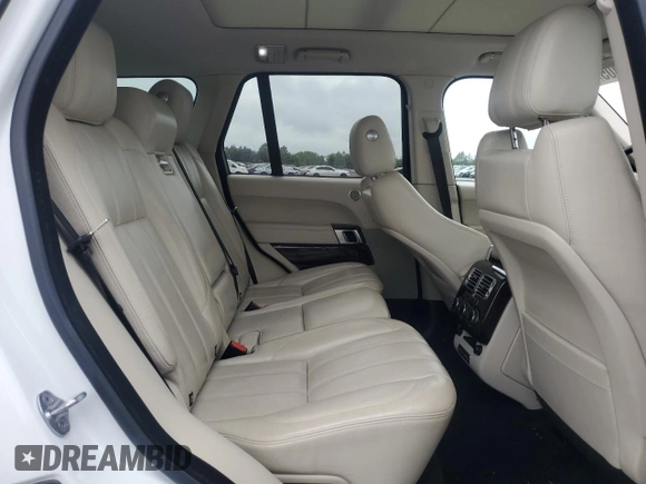 2014 Land Rover Range Rover HSE with VIN SALGS2WF9EA176815, listed as a Copart auction lot 58068405 with 155,260 mi miles and Salvage title. Bid and sale history available at DreamBid. Image 11.