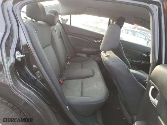 2015 Honda Civic Sedan LX with VIN 19XFB2F59FE259055, listed as a Copart auction lot 44831404 with 118,292 mi miles and Salvage Title. Bid and sale history available at carsss.com. Image 10.