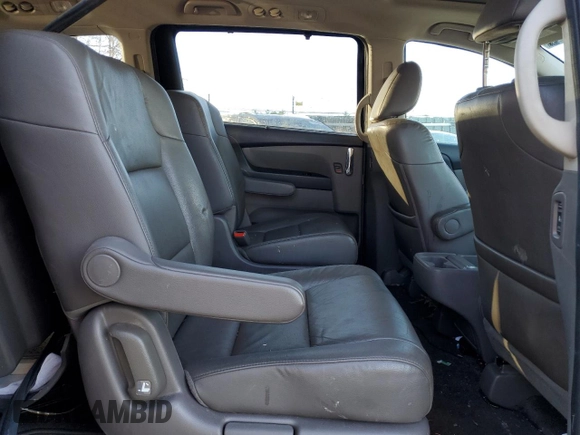 2014 Honda Odyssey EX-L with VIN 5FNRL5H66EB059115, listed as a Copart auction lot 81055334 with 173,410 mi miles and Salvage Title. Bid and sale history available at DreamBid. Image 11.