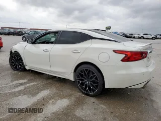 2016 Nissan Maxima S with VIN 1N4AA6AP5GC408105, listed as a Copart auction lot 59423595 with 97,608 mi miles and Salvage title. Bid and sale history available at DreamBid. Image 2.