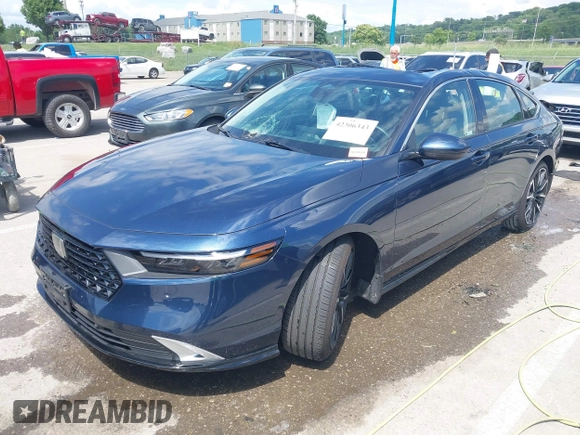 2023 Honda Accord Touring with VIN 1HGCY2F81PA048434, listed as a IAAI auction lot 42306343 with 14,878 mi miles and . Bid and sale history available at DreamBid. Image 19.