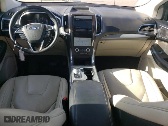 2021 Ford Edge Titanium with VIN 2FMPK4K91MBA27073, listed as a Copart auction lot 51776575 with 113,559 mi miles and Clean title. Bid and sale history available at DreamBid. Image 8.