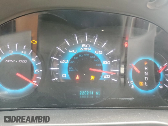 2012 Ford Fusion SEL with VIN 3FAHP0JA0CR249382, listed as a Copart auction lot 61173215 with 220,214 mi miles and Salvage title. Bid and sale history available at DreamBid. Image 9.