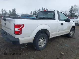 2019 Ford F-150 XL with VIN 1FTMF1CB0KKE51407, listed as a IAAI auction lot 41911128 with 135,119 mi miles and . Bid and sale history available at DreamBid. Image 4.