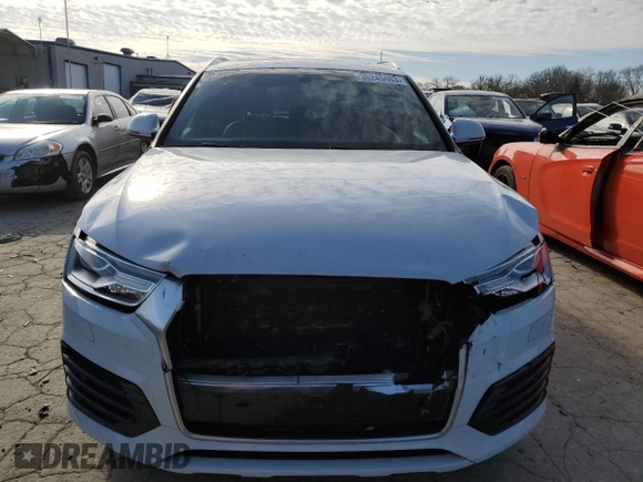 2018 Audi Q3 Premium with VIN WA1ECCFS2JR004582, listed as a Copart auction lot 36245483 with 78,437 mi miles. Bid and sale history available at carsss.com. Image 5.
