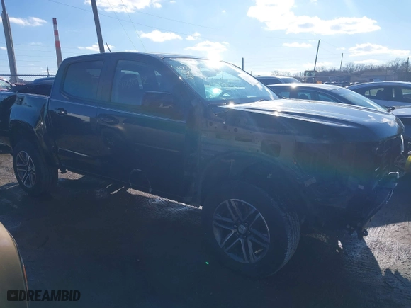 2021 Chevrolet Colorado 4WD Work Truck with VIN 1GCGTBEN7M1201304, listed as a IAAI auction lot 41728742 with 30,703 mi miles. Bid and sale history available at carsss.com. Image 14.