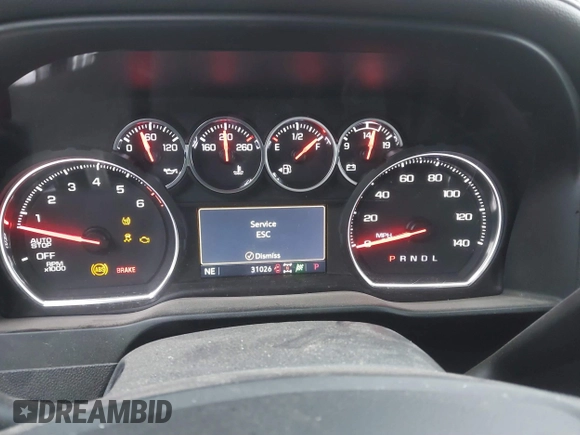 2021 Chevrolet Silverado 1500 LTZ with VIN 3GCUYGED9MG214517, listed as a IAAI auction lot 41296617 with 31,026 mi miles and . Bid and sale history available at DreamBid. Image 7.