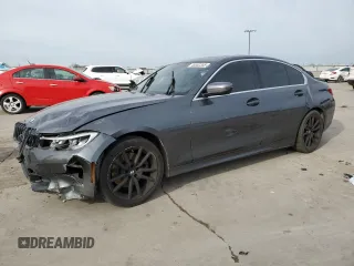 2019 BMW 3 Series 330i z VIN 3MW5R1J50K8B01198, wystawiony jako Copart lot #48002355 z przebiegiem Nie podano mil oraz Szkoda całkowita • Salvage title. Historia ofert i sprzedaży dostępna na DreamBid. Obrazek 1.