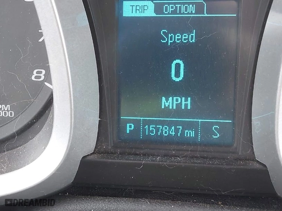 2013 Chevrolet Equinox LS with VIN 2GNALBEK1D6210905, listed as a IAAI auction lot 42027667 with 157,847 mi miles. Bid and sale history available at carsss.com. Image 7.