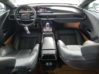 2022 Lucid Air Grand Touring with VIN 50EA1GBA8NA001314, listed as a Copart auction lot 48794005 with 37,092 mi miles and Salvage Title. Bid and sale history available at carsss.com. Image 8.