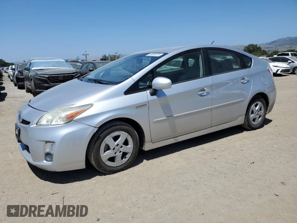 2010 Toyota Prius II with VIN JTDKN3DU4A5014500, listed as a Copart auction lot 56065035 with 299,679 mi miles and Salvage Title. Bid and sale history available at DreamBid. Image 1.