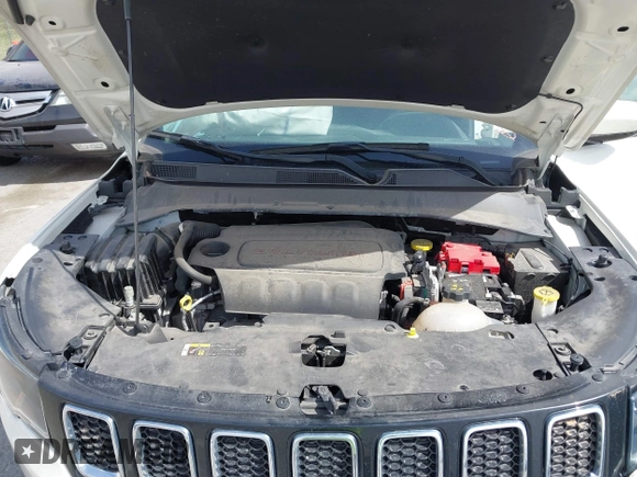 2021 Jeep Compass Latitude with VIN 3C4NJCBB7MT580777, listed as a IAAI auction lot 41813784 with 41,326 mi miles and . Bid and sale history available at DreamBid. Image 10.