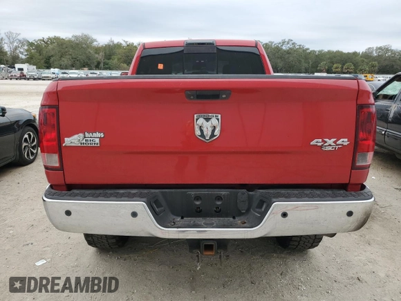2014 Ram 2500 Big Horn with VIN 3C6UR5DLXEG124957, listed as a Copart auction lot 88205395 with 186,161 mi miles and Salvage Title. Bid and sale history available at carsss.com. Image 6.