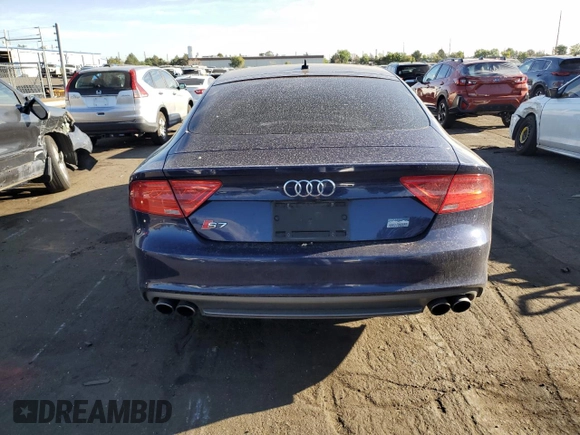 2014 Audi S7 Prestige with VIN WAUW2AFC2EN095373, listed as a Copart auction lot 60253834 with 104,657 mi miles and Clean Title. Bid and sale history available at carsss.com. Image 6.