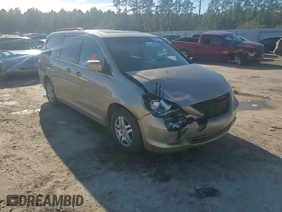 2006 Honda Odyssey EX-L with VIN 5FNRL38666B409588, listed as a Copart auction lot 41760645 with 188,147 mi miles and Salvage Title. Bid and sale history available at carsss.com. Image 11.