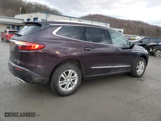 2019 Buick Enclave Essence with VIN 5GAEVAKW8KJ142416, listed as a Copart auction lot 46908185 with 104,789 mi miles and Salvage Title. Bid and sale history available at carsss.com. Image 3.