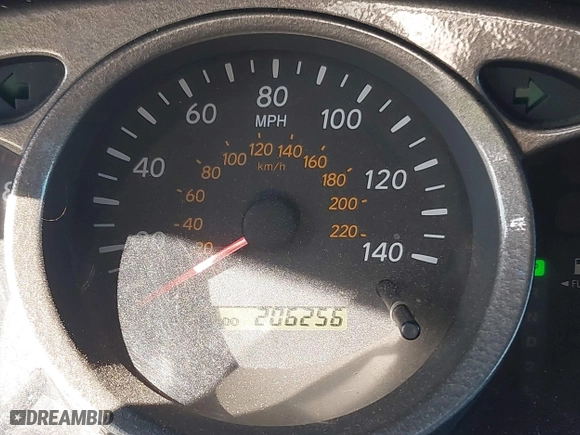 2002 Toyota Highlander with VIN JTEGF21A120061372, listed as a IAAI auction lot 41755320 with 206,256 mi miles. Bid and sale history available at carsss.com. Image 7.