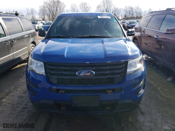 2016 Ford Utility Police Interceptor with VIN 1FM5K8AT1GGD06306, listed as a Copart auction lot 47268925 with NaN miles and Clean Title. Bid and sale history available at carsss.com. Image 5.