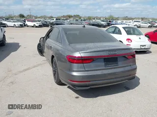 2019 Audi A8 L with VIN WAU8DAF89KN010314, listed as a IAAI auction lot 41767695 with 1 mi miles. Bid and sale history available at carsss.com. Image 3.
