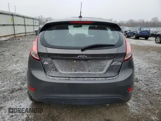 2018 Ford Fiesta SE with VIN 3FADP4EJ9JM123063, listed as a Copart auction lot 46088195 with 48,376 mi miles and Salvage Title. Bid and sale history available at carsss.com. Image 6.