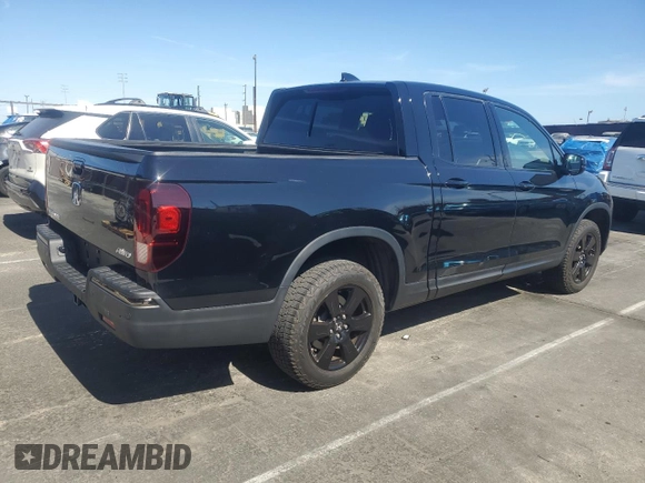2017 Honda Ridgeline Black Edition with VIN 5FPYK3F88HB010727, listed as a Copart auction lot 64104615 with 116,848 mi miles and Salvage title. Bid and sale history available at DreamBid. Image 3.