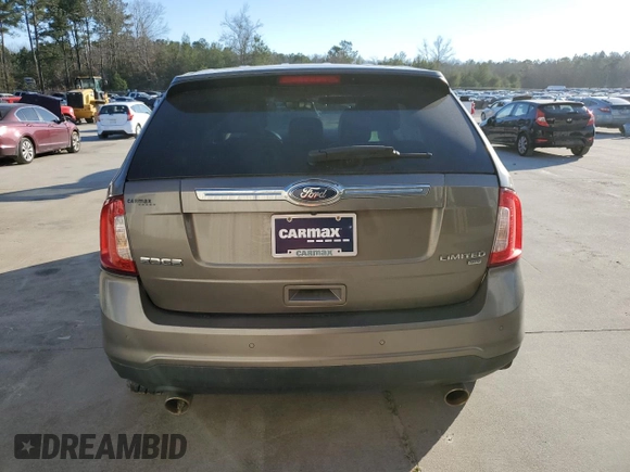 2013 Ford Edge Limited with VIN 2FMDK4KC1DBA69001, listed as a Copart auction lot 46887385 with 133,656 mi miles and Salvage Title. Bid and sale history available at carsss.com. Image 6.