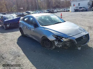 2014 Mazda Mazda3 i Sport with VIN JM1BM1U7XE1169521, listed as a IAAI auction lot 40721529 with 87,545 mi miles. Bid and sale history available at carsss.com. Image 1.