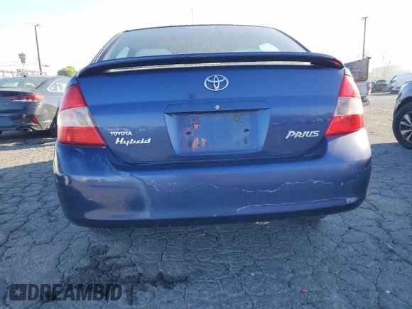 2003 Toyota Prius with VIN JT2BK18U130087095, listed as a Copart auction lot 88997935 with 202,301 mi miles and Clean Title. Bid and sale history available at carsss.com. Image 6.