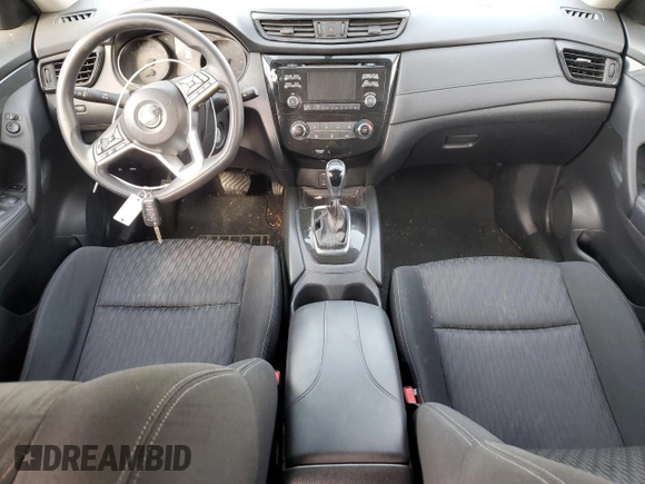 2017 Nissan Rogue S with VIN KNMAT2MT1HP501378, listed as a Copart auction lot 52595215 with 118,894 mi miles and Salvage Title. Bid and sale history available at DreamBid. Image 8.