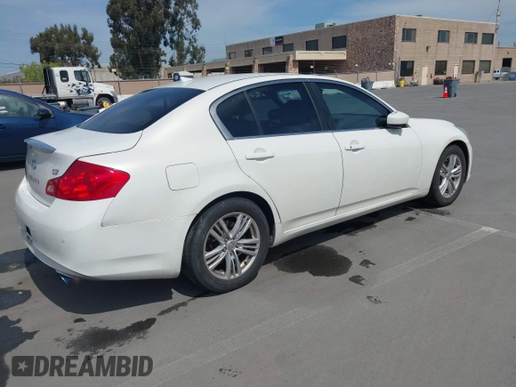 2011 Infiniti G37 Sedan Journey with VIN JN1CV6AP5BM301441, listed as a IAAI auction lot 42108813 with 242,622 mi miles. Bid and sale history available at carsss.com. Image 4.