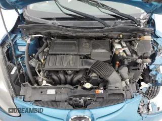 2012 Mazda 2 Sport with VIN JM1DE1KZ1C0151843, listed as a Copart auction lot 88695585 with 121,510 mi miles and Non Repairable. Bid and sale history available at DreamBid. Image 13.