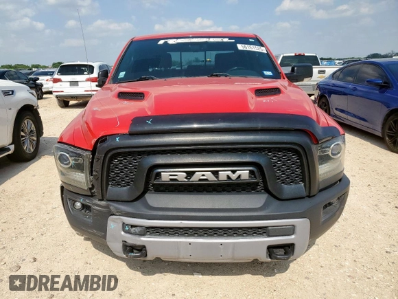 2016 Ram 1500 Rebel z VIN 1C6RR7YT5GS363811, wystawiony jako Copart lot #56161525 z przebiegiem 136 611 mil mil oraz Szkoda całkowita • Salvage title. Historia ofert i sprzedaży dostępna na DreamBid. Obrazek 5.