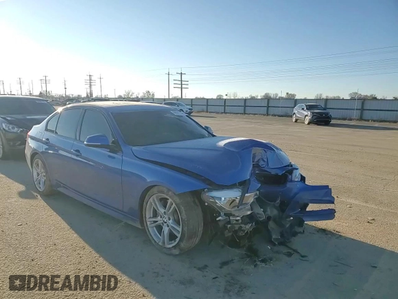 2016 BMW 3 Series 340i xDrive with VIN WBA8B7G56GNT95724, listed as a Copart auction lot 88681335 with 50,388 mi miles and Salvage title. Bid and sale history available at DreamBid. Image 10.