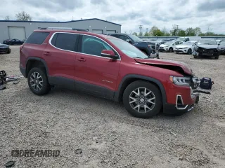 2020 GMC Acadia SLE z VIN 1GKKNRLSXLZ194214, wystawiony jako Copart lot #57032525 z przebiegiem 50 390 mil mil oraz Szkoda całkowita • Salvage title. Historia ofert i sprzedaży dostępna na DreamBid. Obrazek 4.