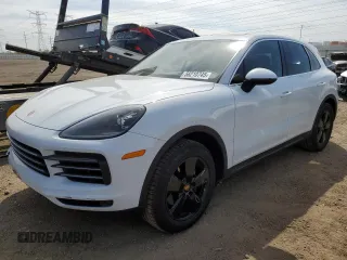 2019 Porsche Cayenne with VIN WP1AA2AY5KDA13984, listed as a Copart auction lot 56210745 with 49,366 mi miles and Salvage title. Bid and sale history available at DreamBid. Image 1.