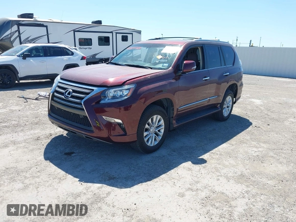 2017 Lexus GX with VIN JTJBM7FX1H5164038, listed as a IAAI auction lot 41819765 with 157,266 mi miles. Bid and sale history available at carsss.com. Image 2.