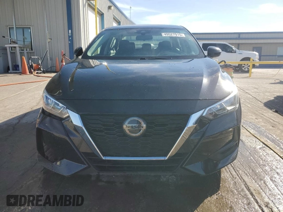 2021 Nissan Sentra SV with VIN 3N1AB8CV5MY247579, listed as a Copart auction lot 49527915 with 77,715 mi miles and Salvage Title. Bid and sale history available at DreamBid. Image 5.