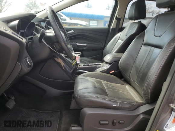 2013 Ford Escape Titanium z VIN 1FMCU9J90DUA72264, wystawiony jako Copart lot #49906445 z przebiegiem 126 527 mil mil oraz Szkoda całkowita • Salvage title. Historia ofert i sprzedaży dostępna na DreamBid. Obrazek 7.