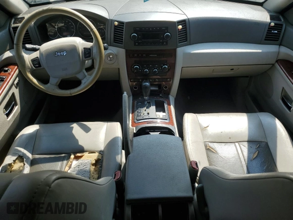 2006 Jeep Grand Cherokee Limited with VIN 1J4HR58N36C204427, listed as a Copart auction lot 60781185 with Not provided miles and Salvage title. Bid and sale history available at DreamBid. Image 8.
