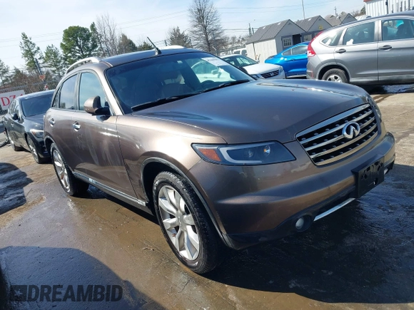 2006 Infiniti FX with VIN JNRAS08W76X208870, listed as a IAAI auction lot 41609883 with 93,303 mi miles and . Bid and sale history available at DreamBid. Image 1.