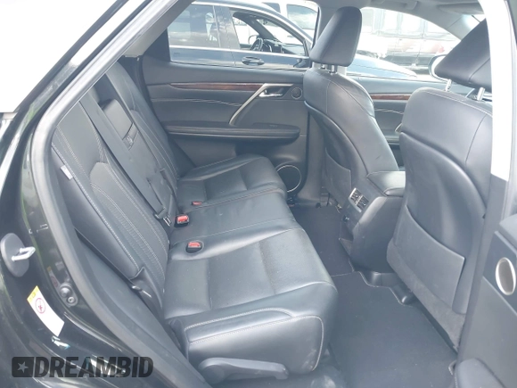 2017 Lexus RX with VIN 2T2BGMCA3HC013905, listed as a IAAI auction lot 41911654 with 58,988 mi miles. Bid and sale history available at carsss.com. Image 8.