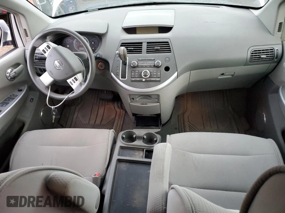 2008 Nissan Quest with VIN 5N1BV28U28N105307, listed as a Copart auction lot 82480584 with 106,232 mi miles and Clean Title. Bid and sale history available at carsss.com. Image 8.