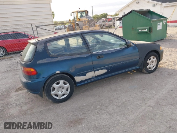 1995 Honda Civic z VIN 2HGEH2463SH500372, wystawiony jako IAAI lot #41785384 z przebiegiem 227 888 mil mil oraz . Historia ofert i sprzedaży dostępna na DreamBid. Obrazek 4.