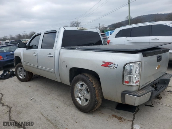 2012 Chevrolet Silverado 1500 LTZ with VIN 1GCPKTE78CF184850, listed as a Copart auction lot 85982254 with 215,558 mi miles and Clean Title. Bid and sale history available at carsss.com. Image 2.