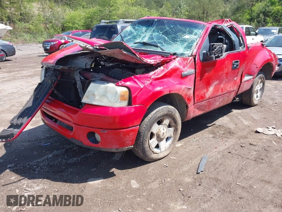 2006 Ford F-150 STX with VIN 1FTRF02286KD73577, listed as a IAAI auction lot 41967994 with 1 mi miles. Bid and sale history available at carsss.com. Image 2.