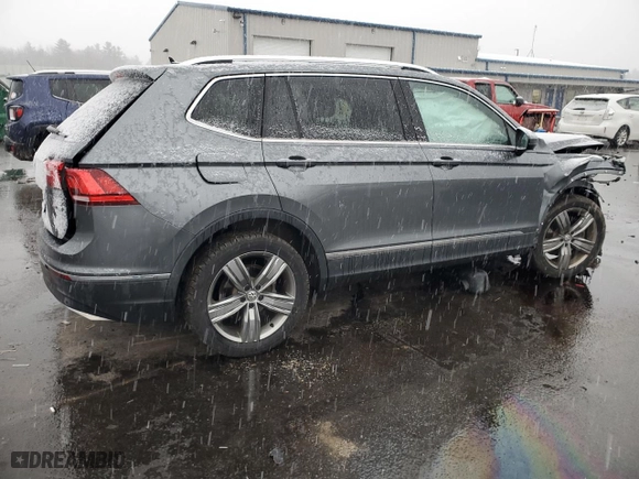 2018 Volkswagen Tiguan SEL Premium with VIN 3VV4B7AX2JM004485, listed as a Copart auction lot 83536354 with 94,170 mi miles and Salvage Title. Bid and sale history available at carsss.com. Image 3.